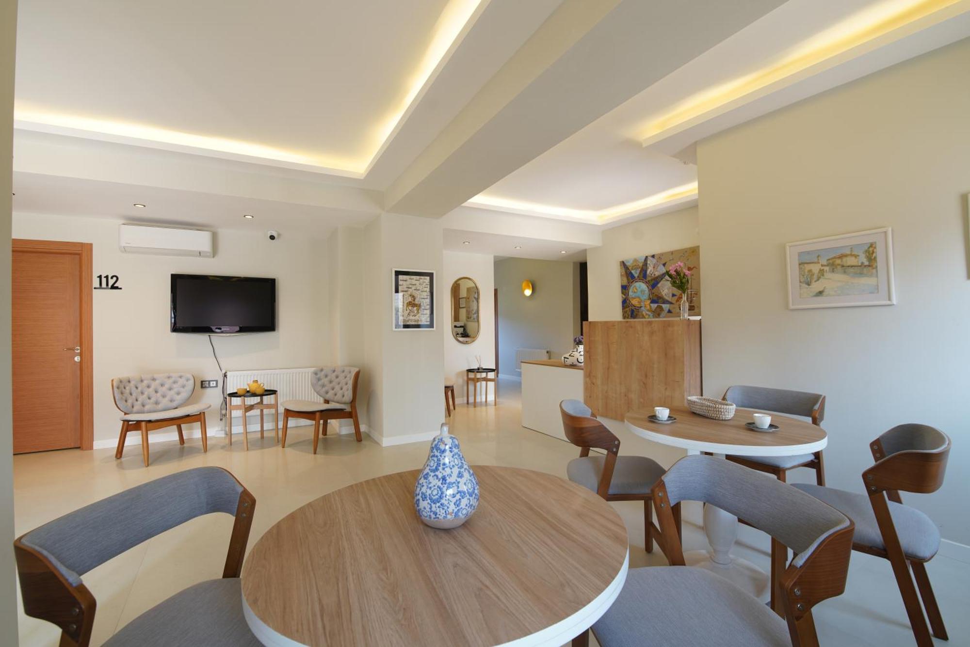 Oikos Bozcaada Aparthotel Exterior foto