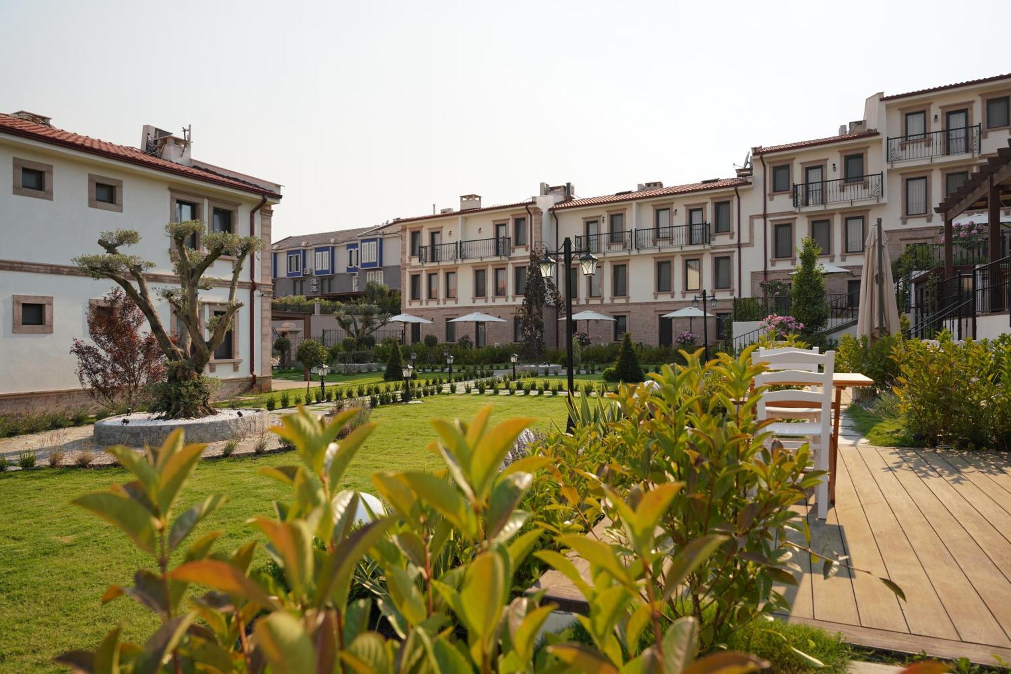 Oikos Bozcaada Aparthotel Exterior foto