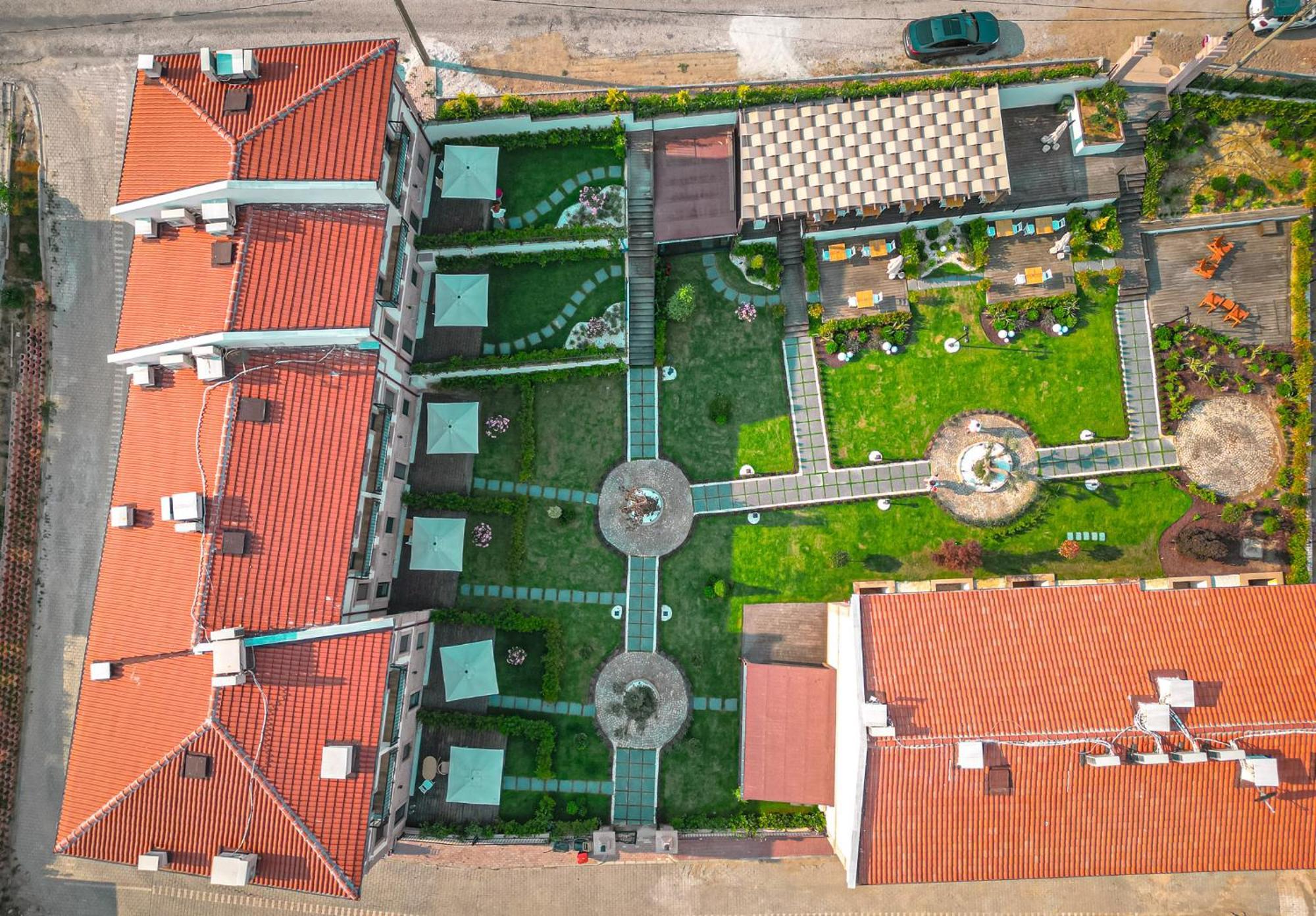 Oikos Bozcaada Aparthotel Exterior foto
