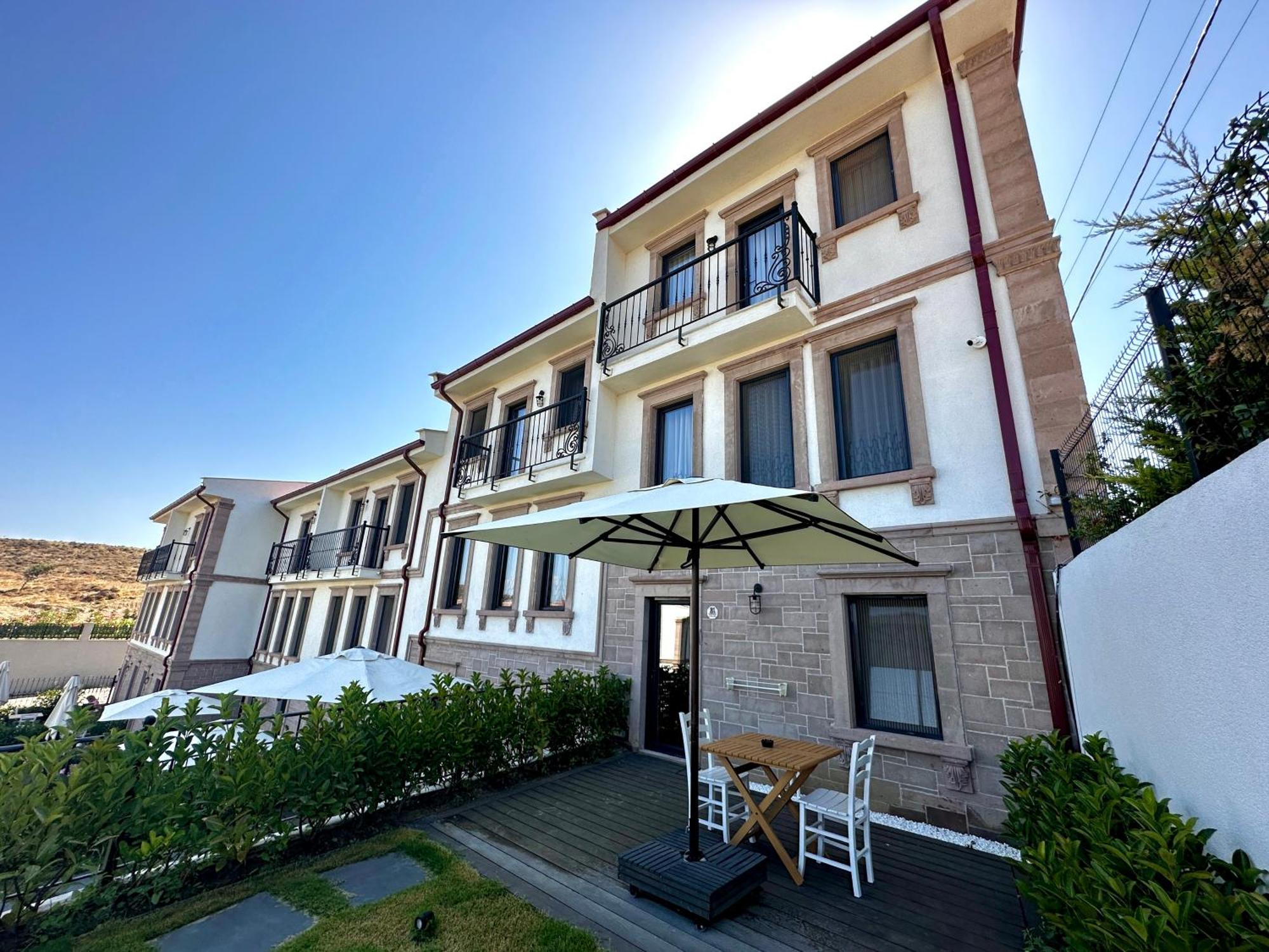 Oikos Bozcaada Aparthotel Exterior foto