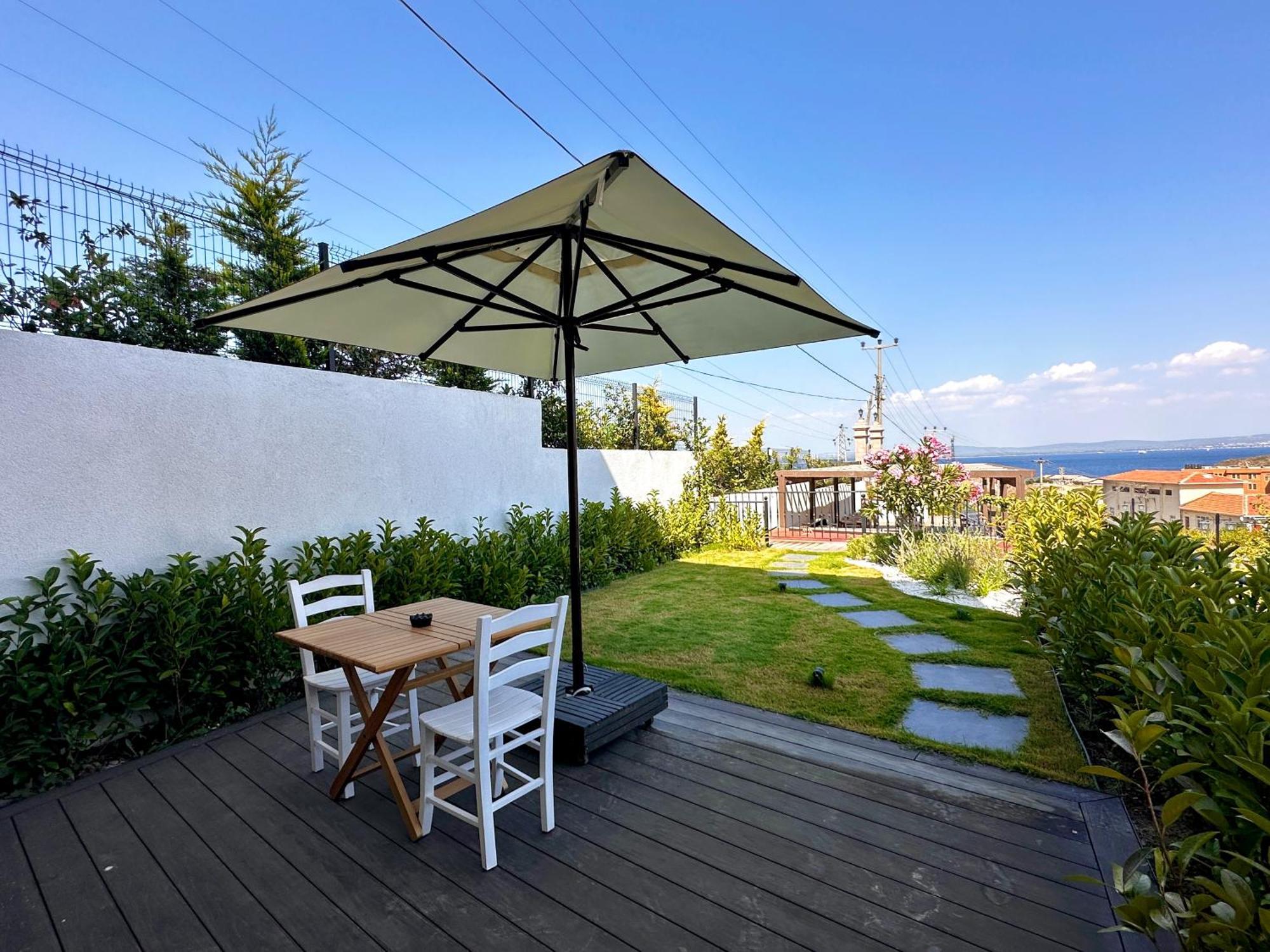 Oikos Bozcaada Aparthotel Exterior foto